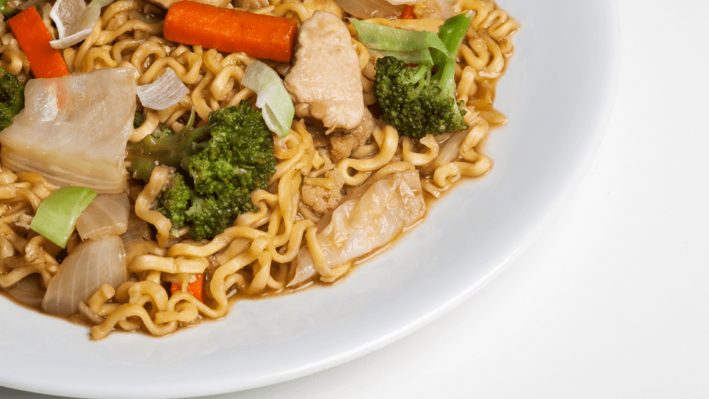 Receita de Yakisoba para bebês à partir de 1 ano