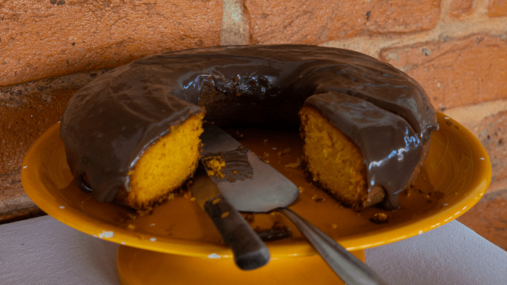 bolo de cenoura