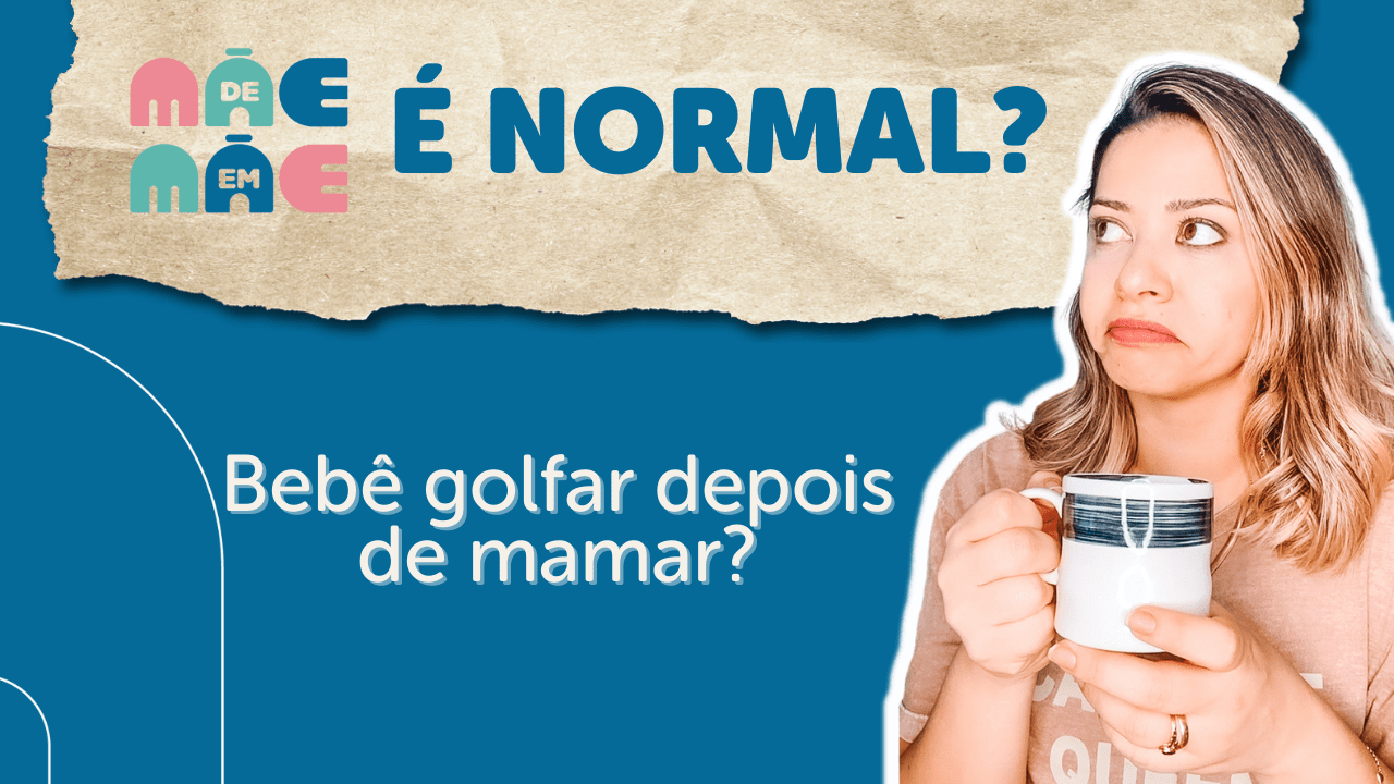 Leia mais sobre o artigo É normal o bebê golfar depois de mamar?