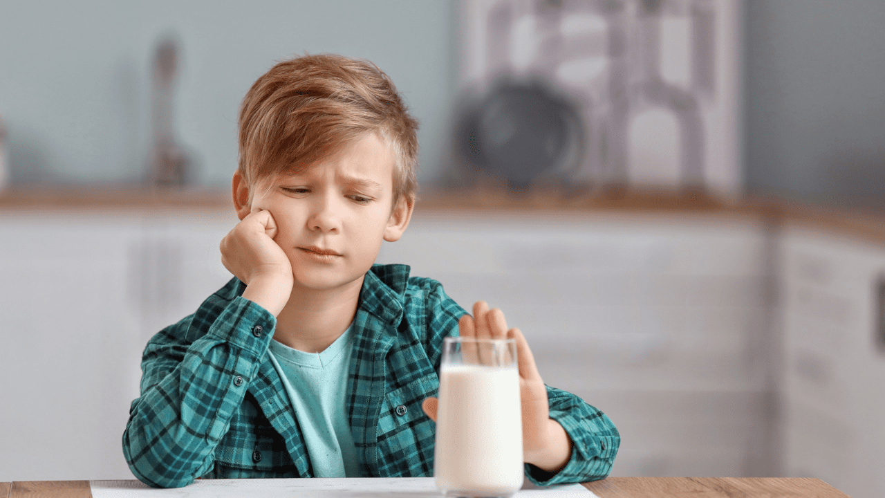 intolerância à lactose em crianças