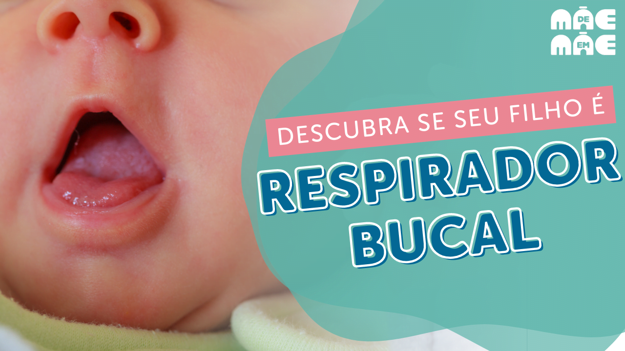 Você está visualizando atualmente Descubra se seu filho é respirador bucal