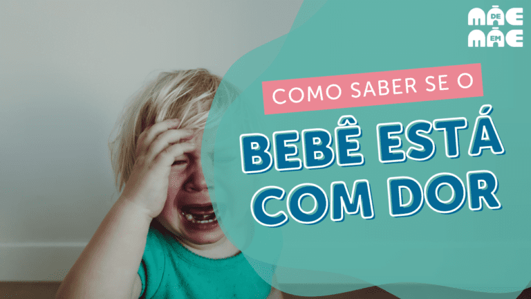 bebê com dor